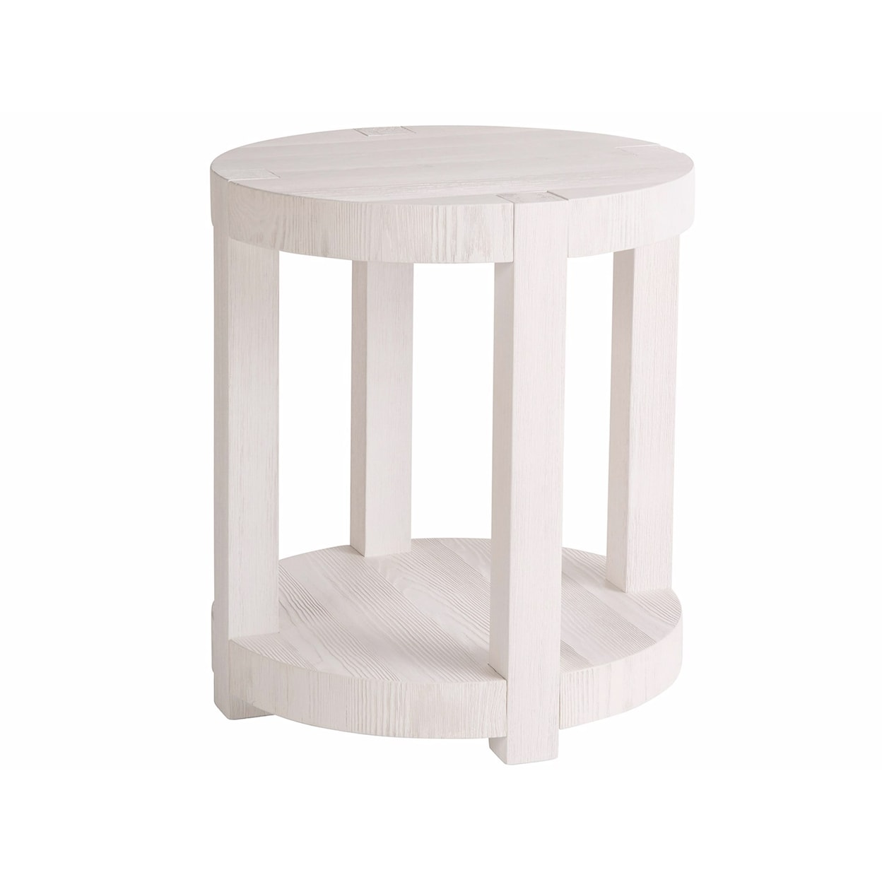 Universal Weekender Coastal Living Home Collection End Table with Lower Display Shelf