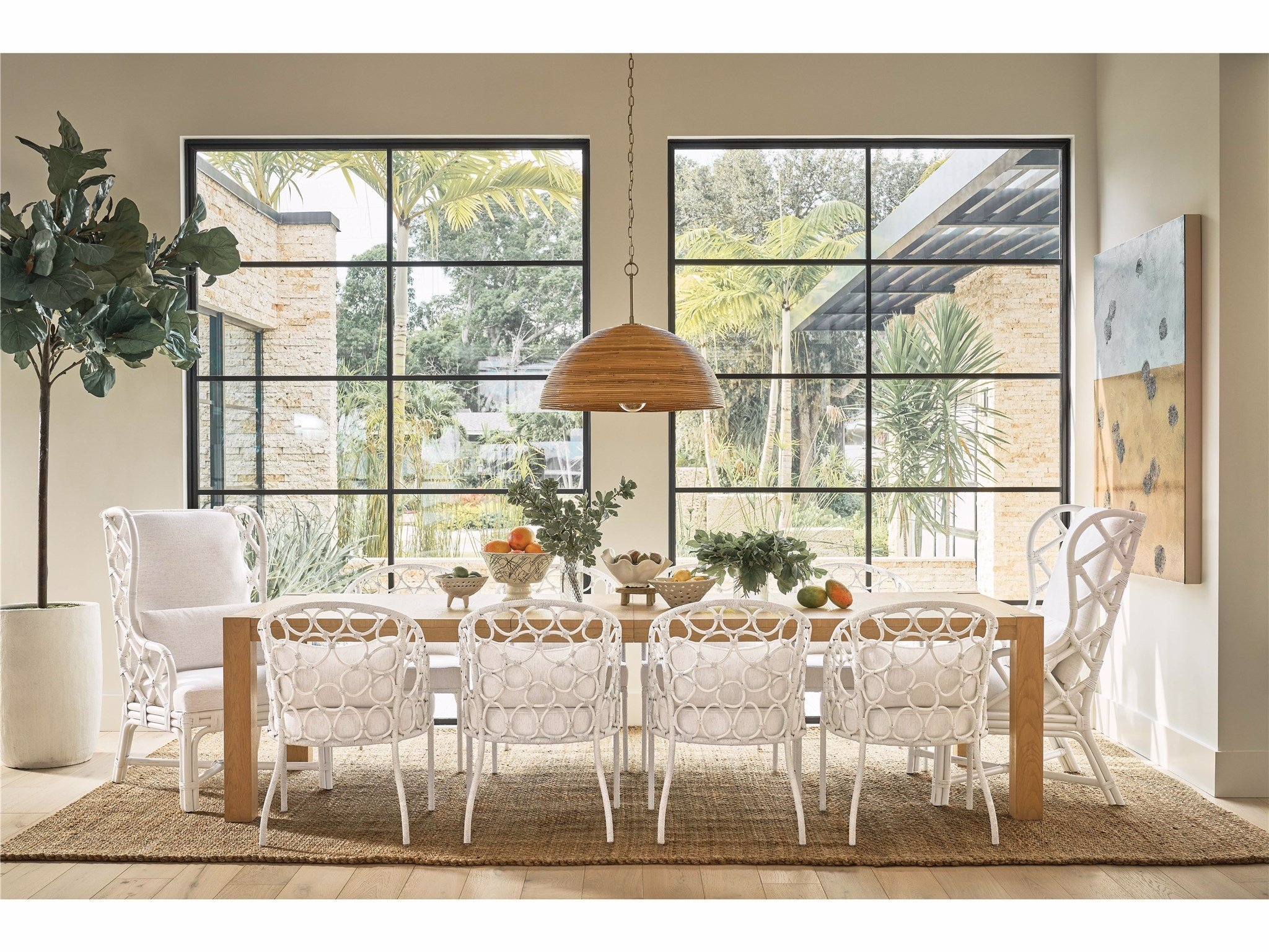 Universal Weekender - Coastal Living Home Collection Rectangular Dining Table
