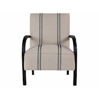 Contemporary Two-Tone Accent Chair