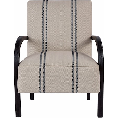 Contemporary Two-Tone Accent Chair