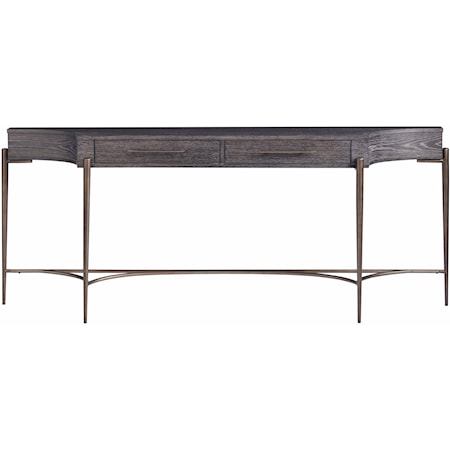 Transitional 2-Drawer Console Table