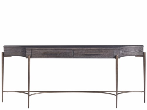 Transitional 2-Drawer Console Table