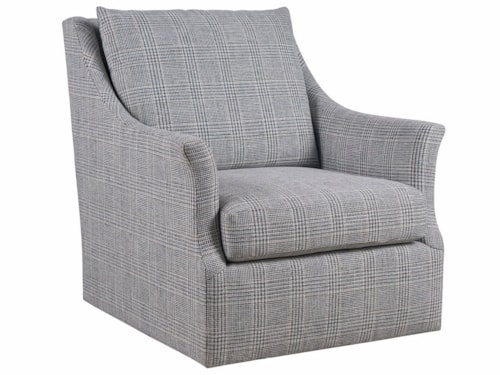 Transitional Swivel Chair