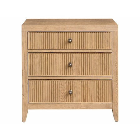 Carmen Three Drawer Nightstand