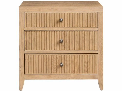 Carmen Three Drawer Nightstand