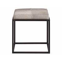 Contemporary Cubed Accent Ottoman