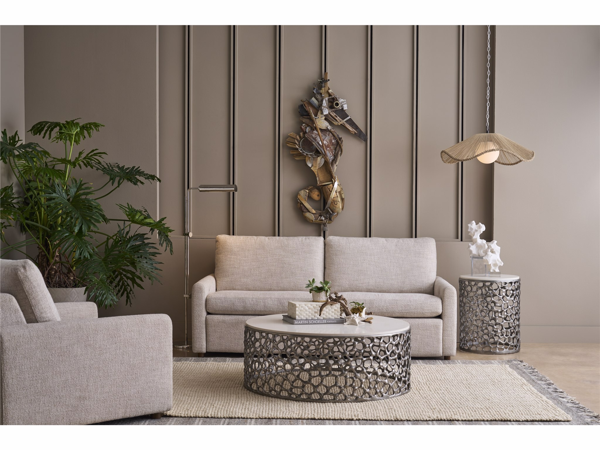 O'Connor Designs Oasis - Coastal Living Home Collection Round Cocktail Table