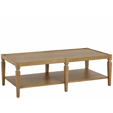 Single Shelf Cocktail Table