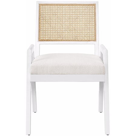 Contemporary Cane Back Dining Chair