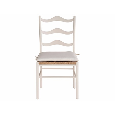 Side Chair with Attached Seat Cushion