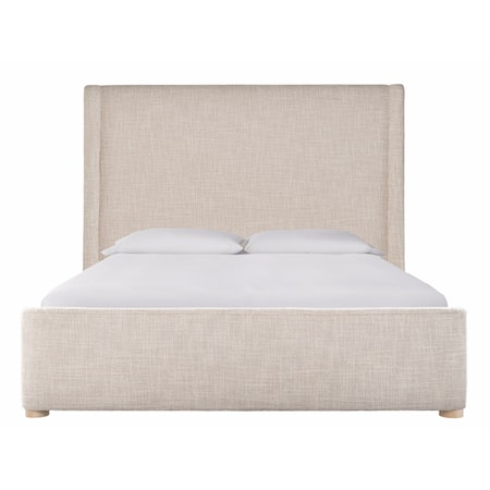 King High Panel Bed