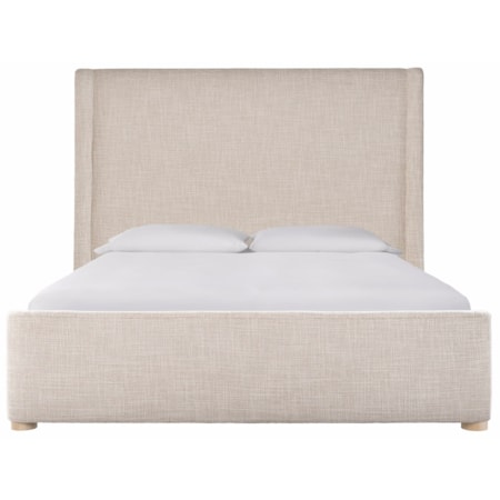 King High Panel Bed