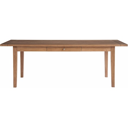 Coastal 1-Drawer Rectangular Dining Table