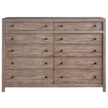 Boulder 10-Drawer Dresser
