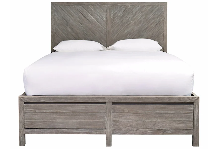 Curated Biscayne Queen Bed by Universal at Zak's Home