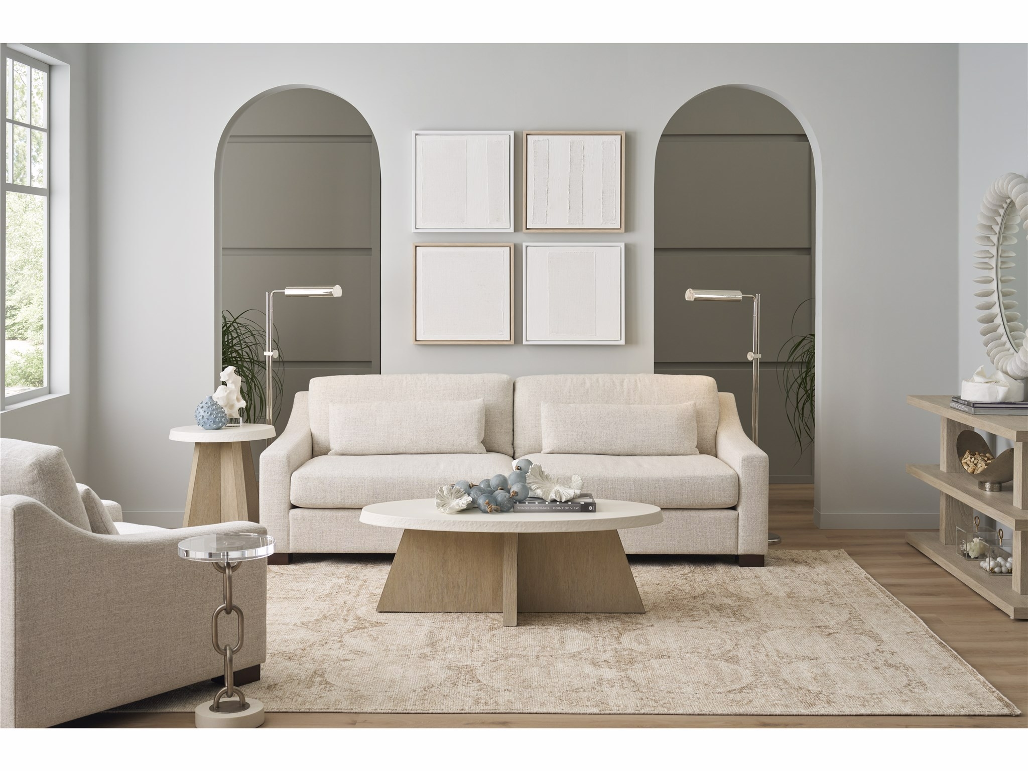 O'Connor Designs Oasis - Coastal Living Home Collection Oval Cocktail Table