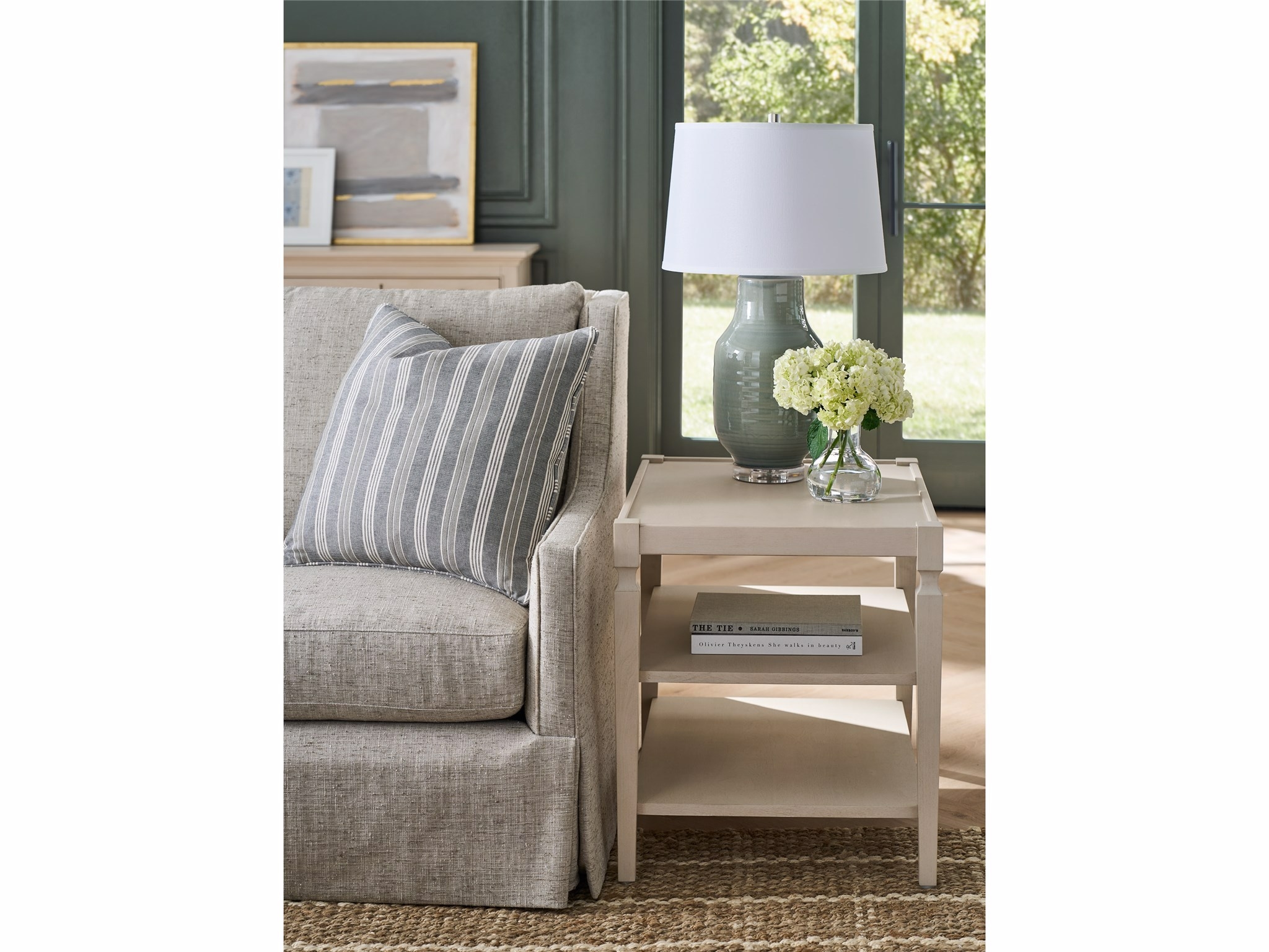 2-Shelf End Table