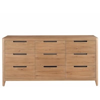 Contemporary 9-Drawer Dresser