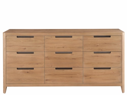 Contemporary 9-Drawer Dresser