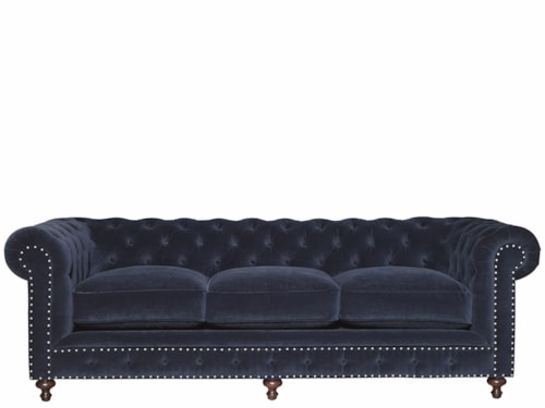 Chesterfield Button-Tufted Sofa