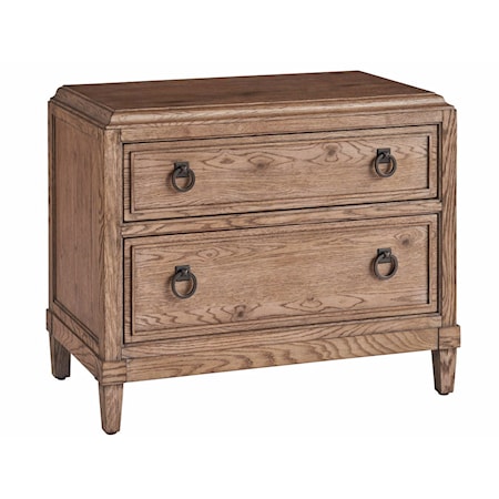 Sienna Two Drawer Nightstand