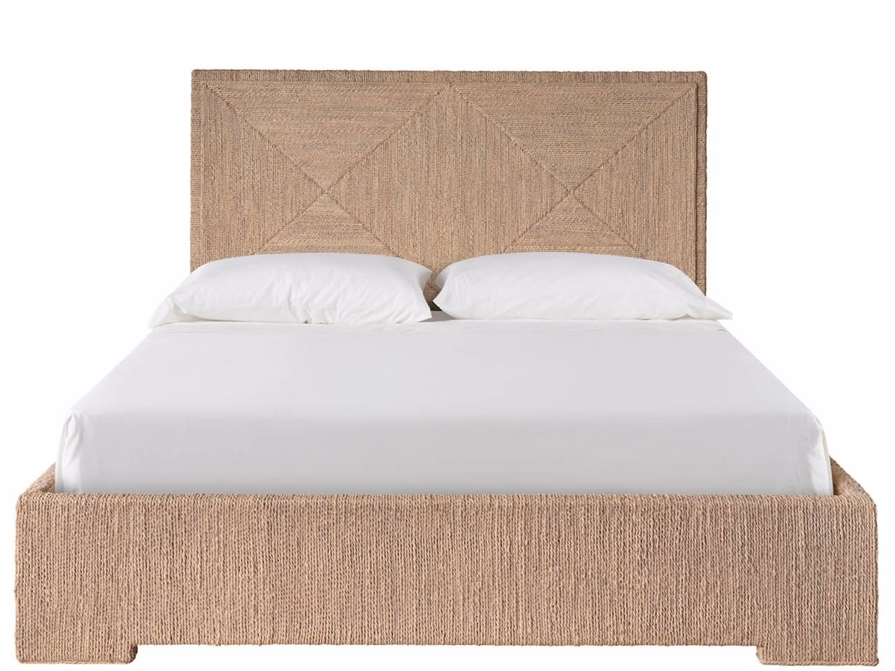 Woven Queen Panel Bed