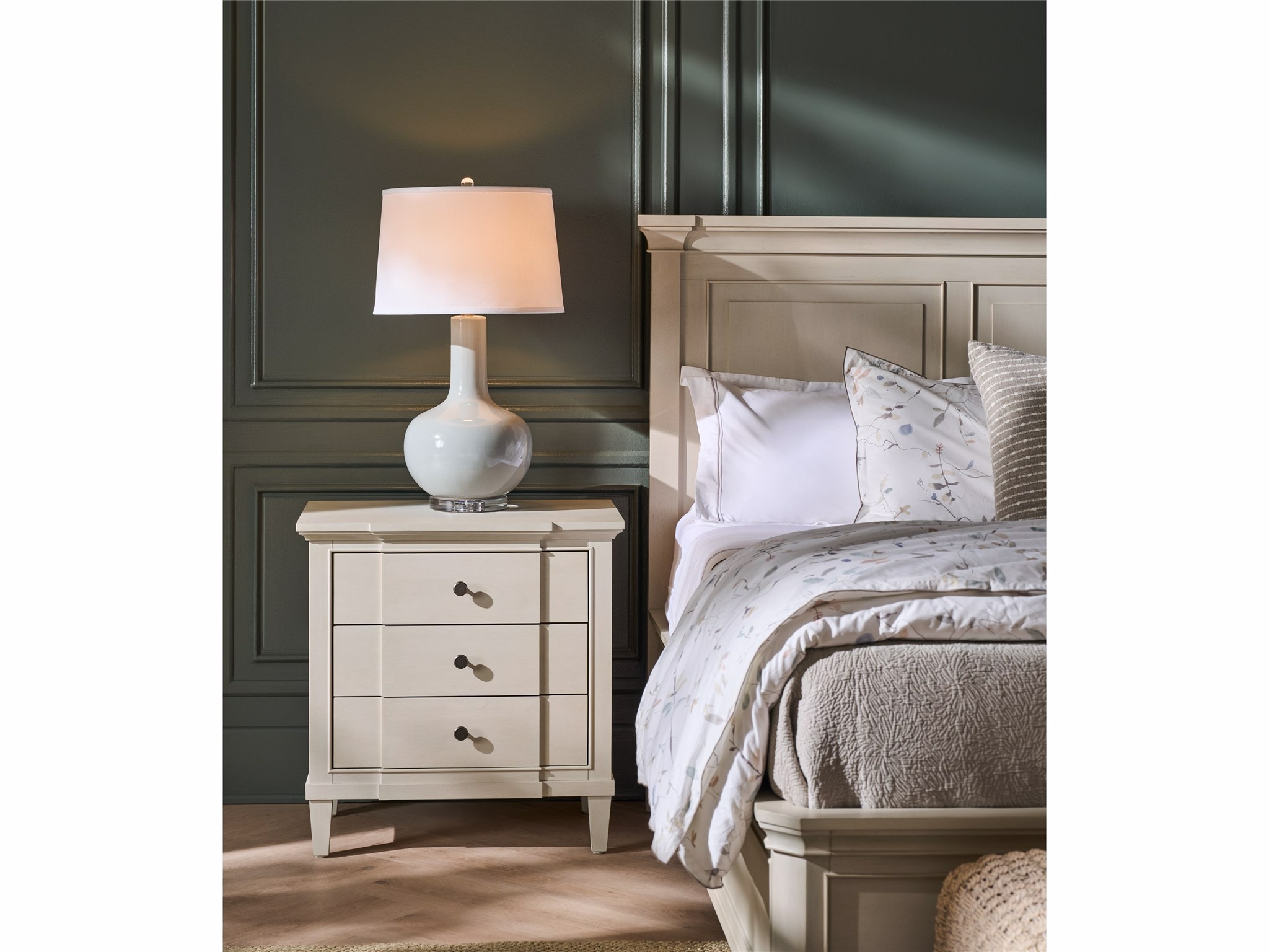 Universal Birchaven 3-Drawer Nightstand