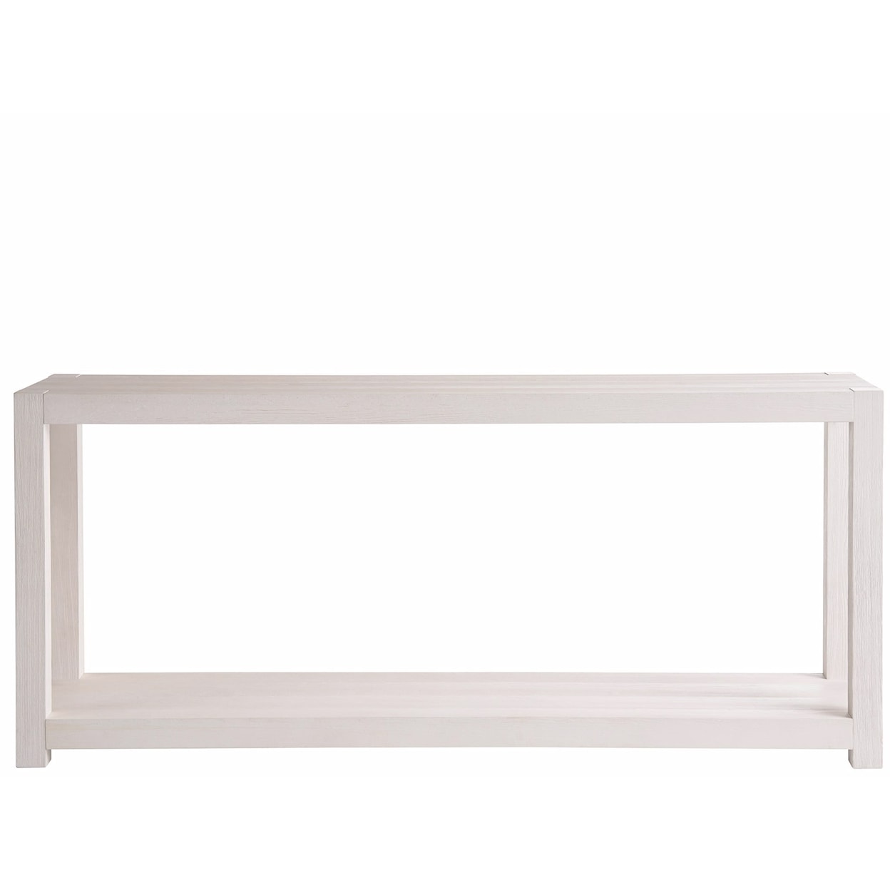 Universal Weekender Coastal Living Home Collection Console Table with Display Shelf