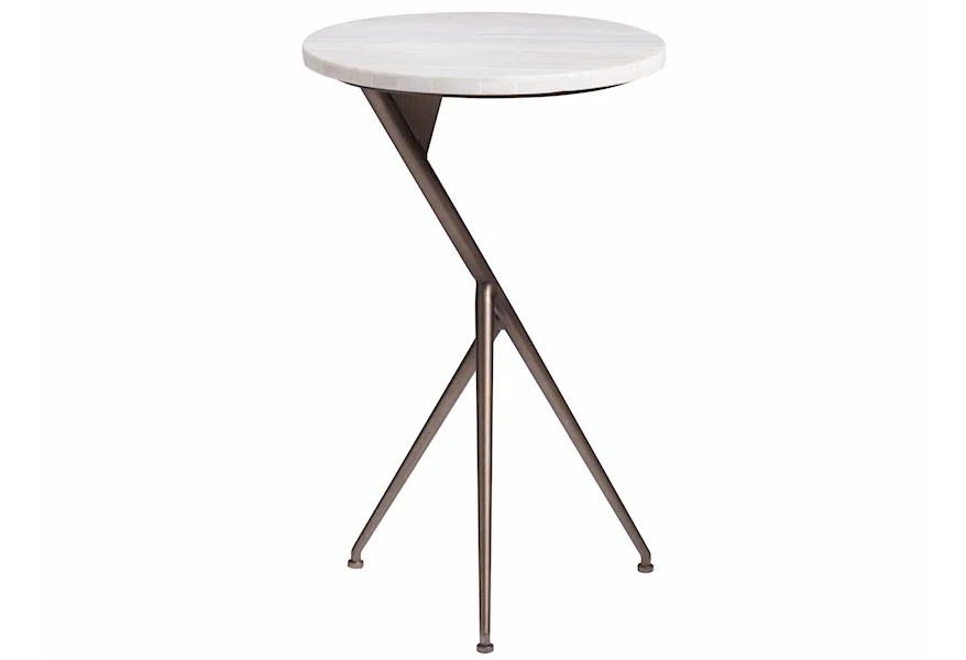 Curated Oslo Round End Table by Universal at Zak's Home