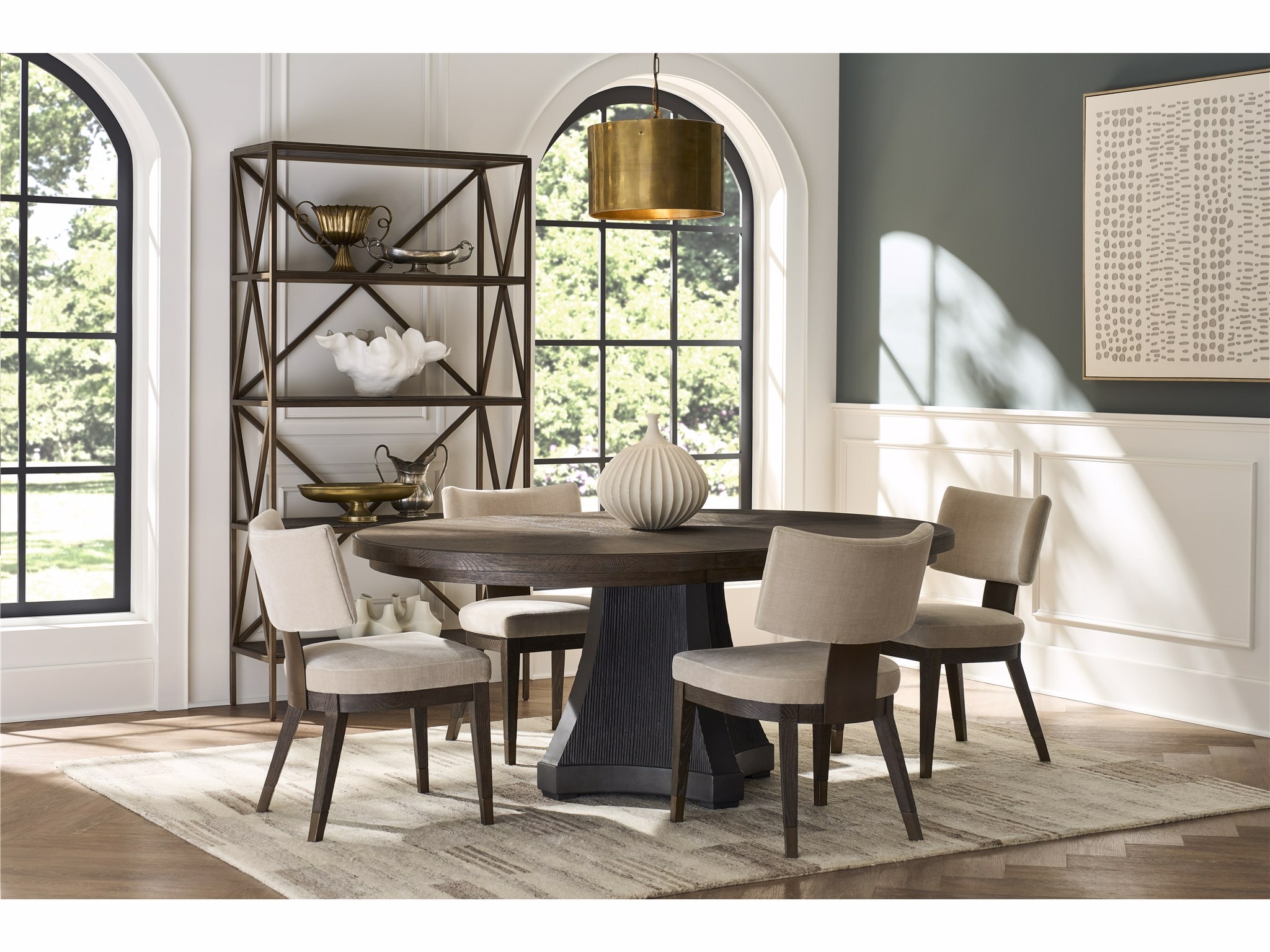 O'Connor Designs Montclair Round Dining Table
