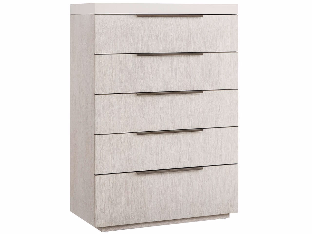 Quartz-Top Five-Drawer Chest