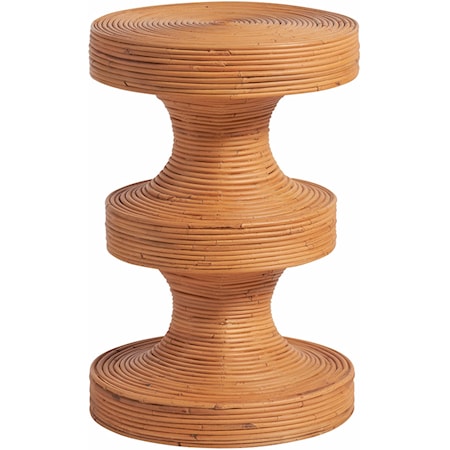 Rattan Accent Table