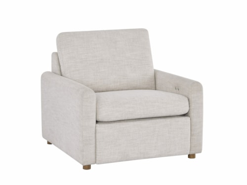 Contemporary Recliner with Inner Release