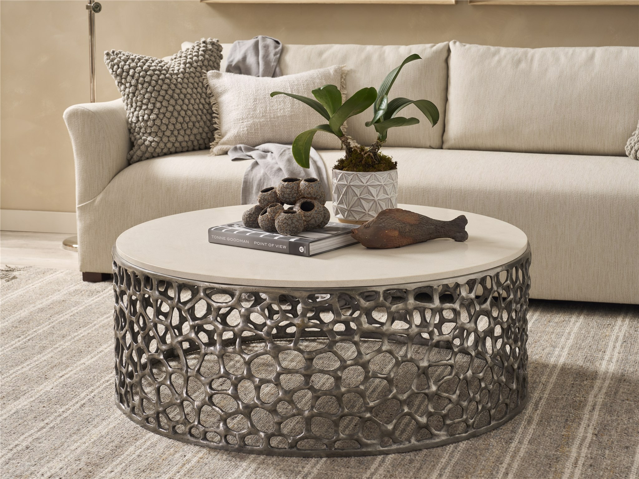 Round Cocktail Table