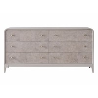 Contemporary 8-Drawer Dresser with Removable Jewelry Trays