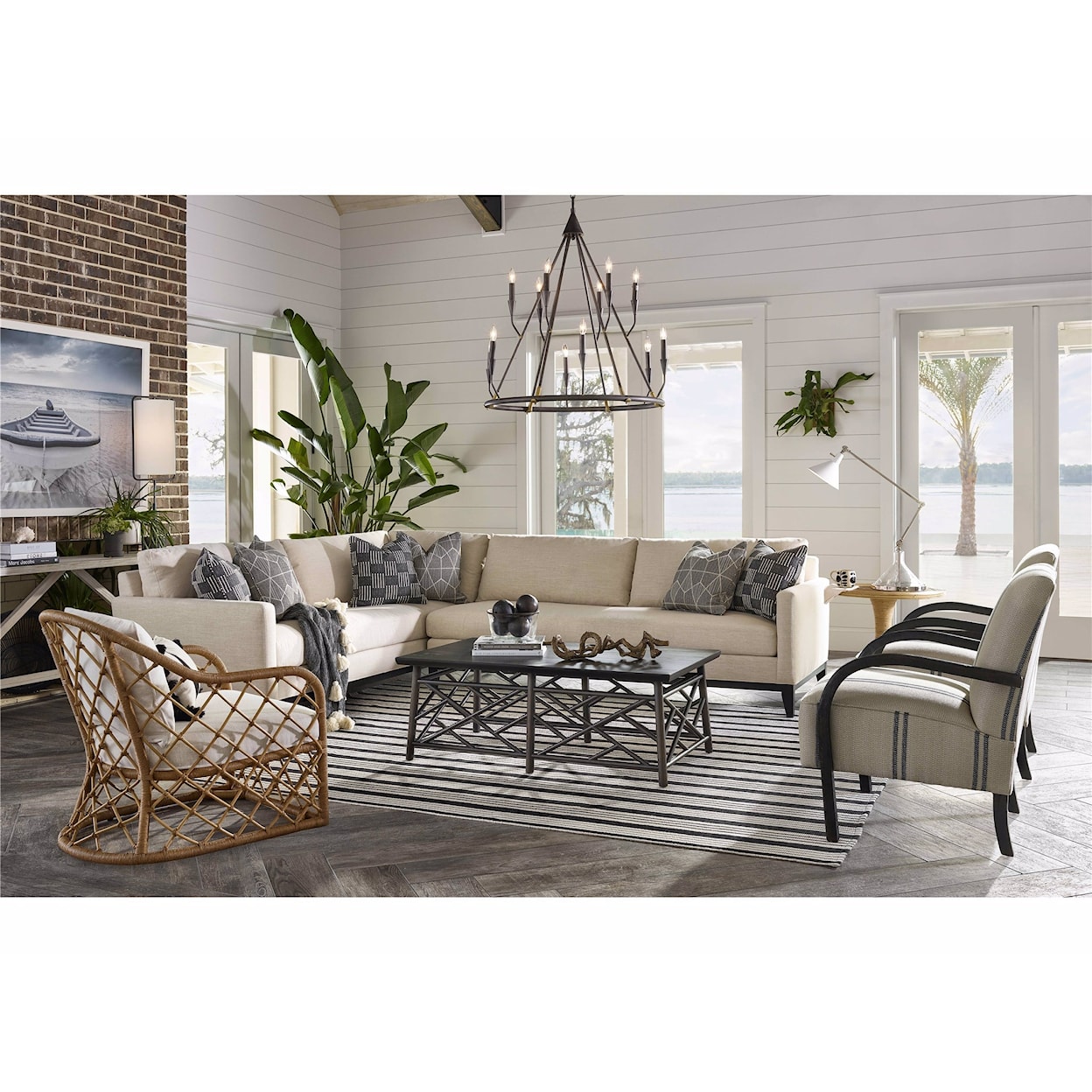 Universal Getaway Coastal Living Home Accent Chair