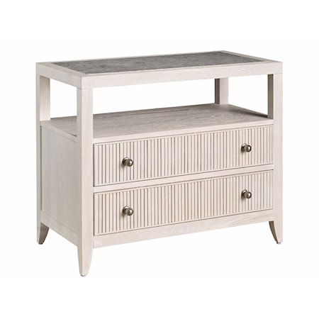 Carmen Two Drawer Nightstand