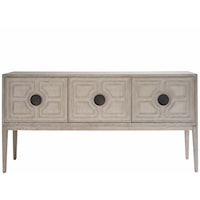 Contemporary Sideboard with Silverware Tray & Adjustable Shelving