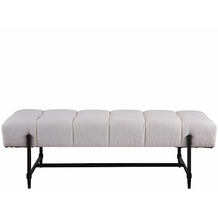 Upholstered Tufted Bench