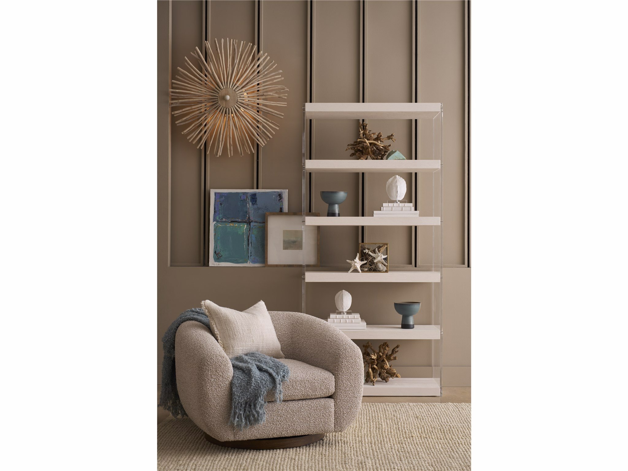 O'Connor Designs Oasis - Coastal Living Home Collection 5-Shelf Etagere