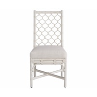 Coastal Upholstered Side Dining Chair