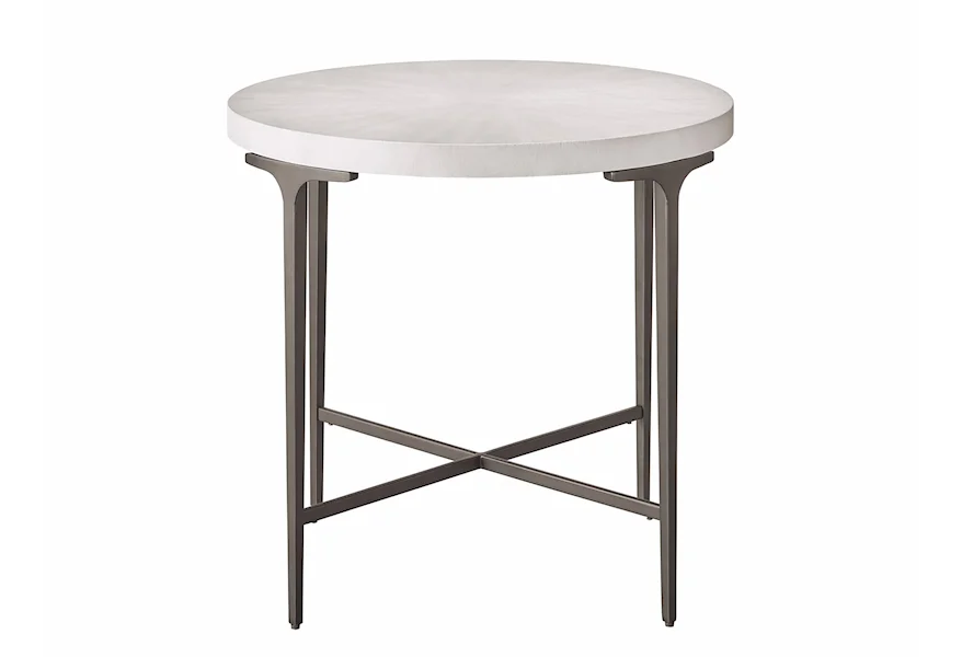 Soliloquy Dahlia End Table by Universal at Zak's Home