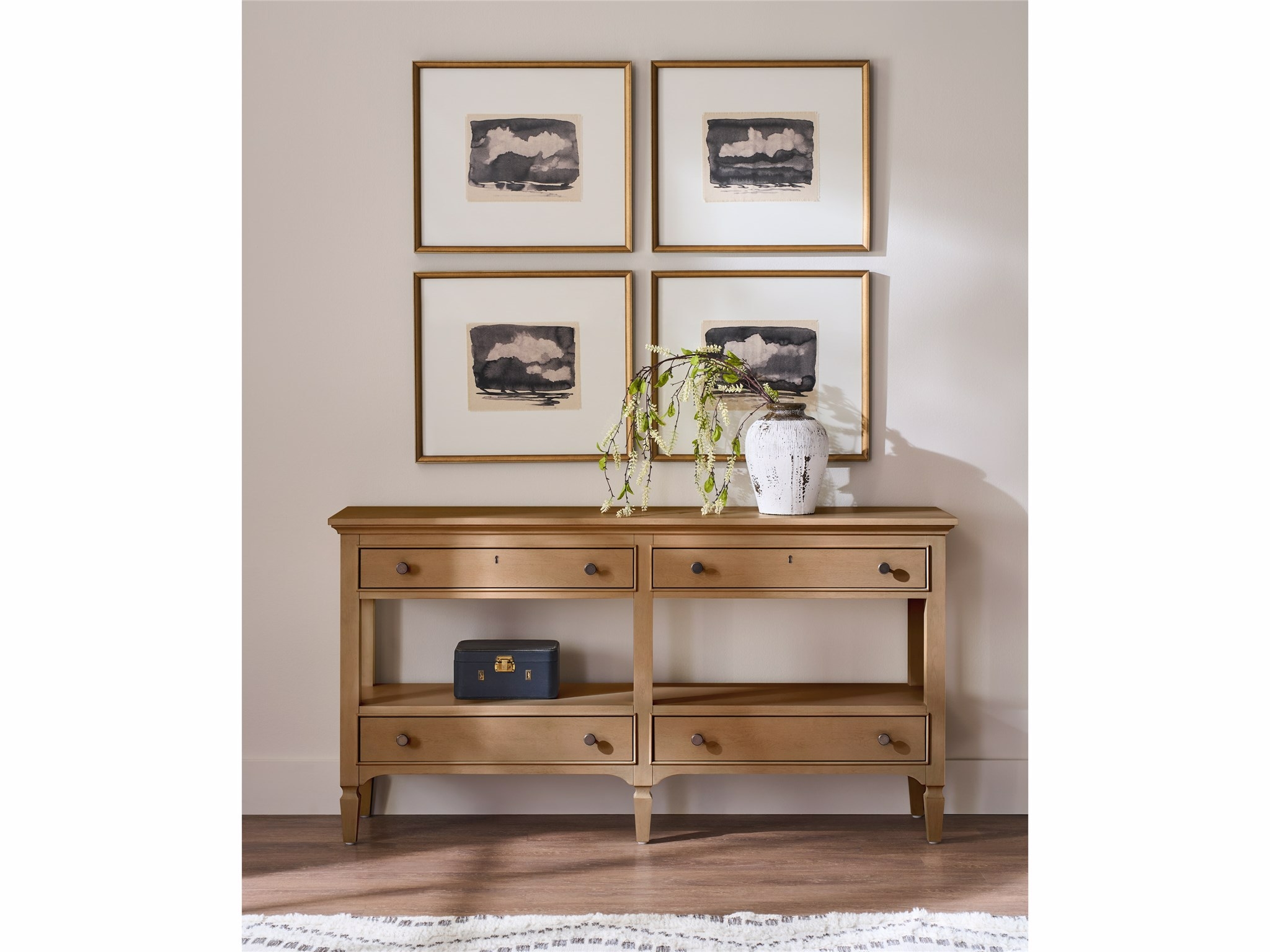 4-Drawer Console