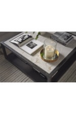 Universal COALESCE Contemporary 3-Drawer Nightstand with USB Ports