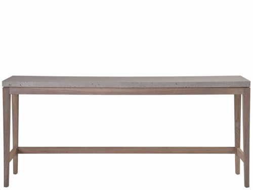 Coastal Outdoor Rectangular Console Table