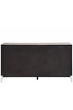Universal COALESCE Contemporary Upholstered King Panel Bed with Low-Profile Footboard