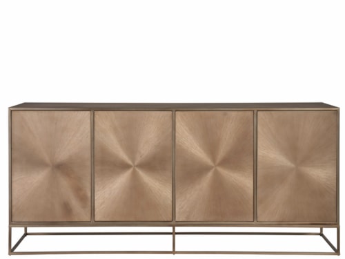 Contemporary 4-Door Storage Credenza