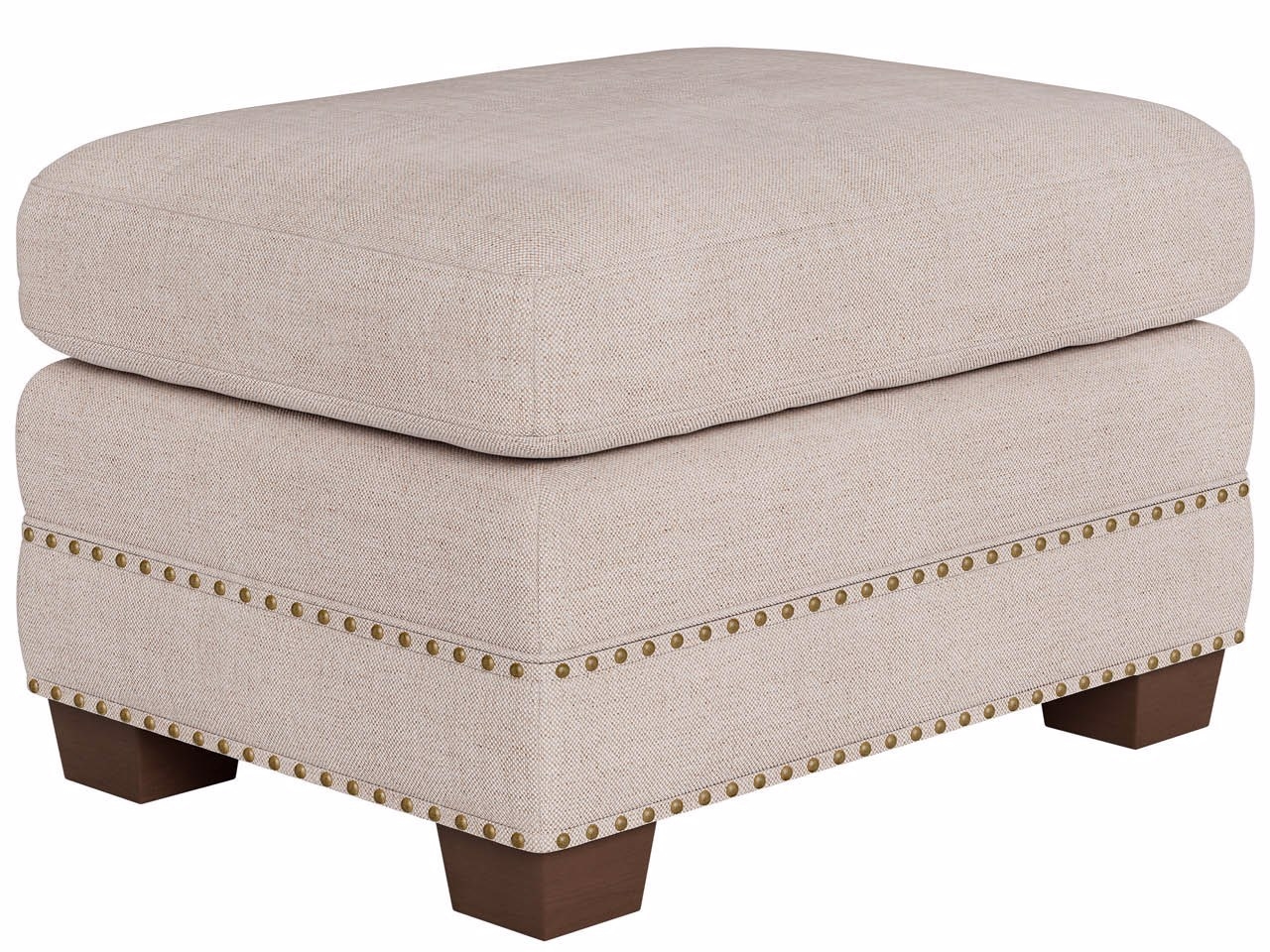 Customizable Rectangular Street Ottoman