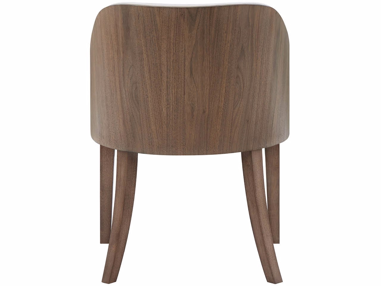 Upholstered Barrel-Back Dining Chair