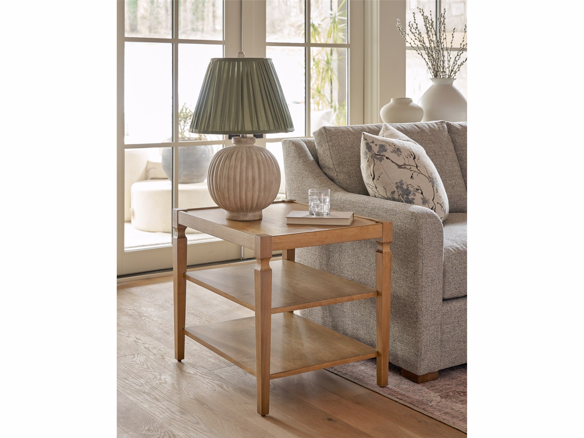 Universal Birchaven 2-Shelf End Table